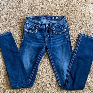Miss Me girls size 16 Skinny leg